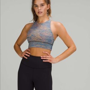 Lululemon NWT Energy Bra High-Neck longline B-D cup SFJA Sz 10